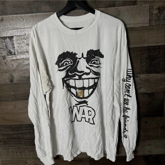 SOLD The Thread Shop WAR Long Sleeve Shirt XL - Picture 1 of 2